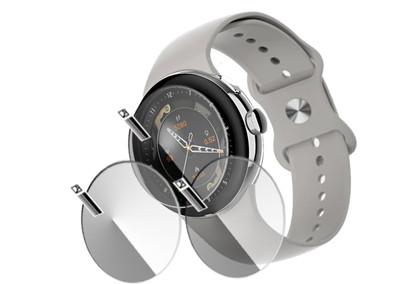 EZGER Screen Guard for Fire-Boltt Rock Smartwatch(Pack of 3)