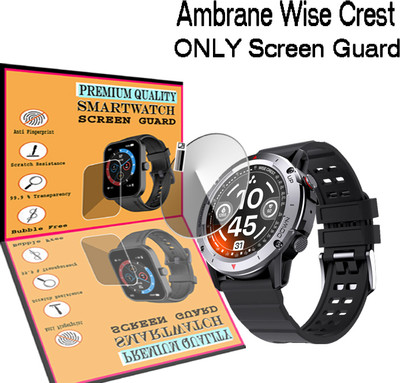 daffin Screen Guard for Ambrane Wise Crest(Pack of 1)