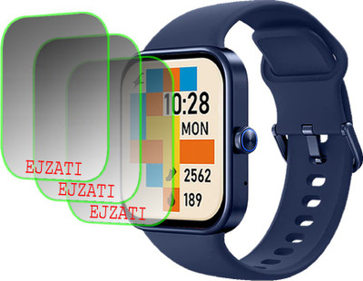 EJZATI Screen Guard for FASTRACK REFLEX VOX SMARTWATCH(Pack of 3)