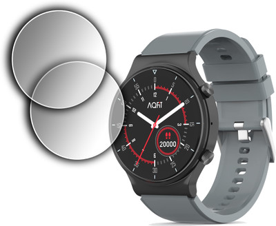 EJZATI Screen Guard for AQFIT W9 SMARTWATCH, SCREEN TEMPERED(Pack of 2)