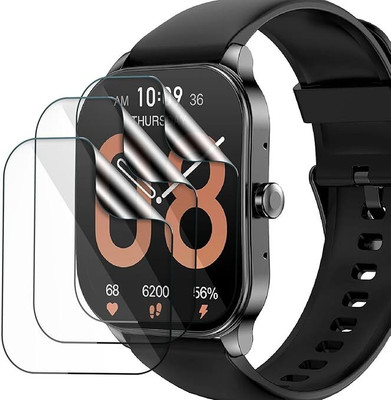 LIGHTWINGS Screen Guard for Amazfit Pop 3S Pack of 3 SCREEN GUARD(Pack of 3)