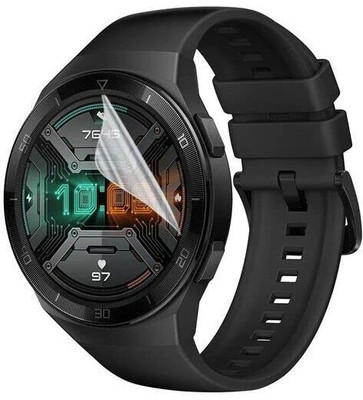CUBES Screen Guard for Huawei Watch GT 2e | 1.39 Inch | Soft and Flexible | Touch Sensitive | Unbreakable | Ultra Thin| Edge To Edge TPU Film ( Not a Tempered Glass )(Pack of 2)
