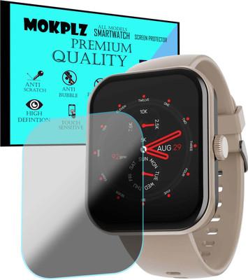 MOKPLZ Screen Guard for BOAT ULTIMA CONNECT MAX SMARTWATCH(Pack of 1)