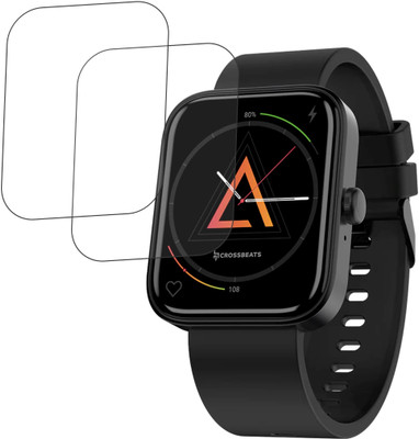 DVMART Screen Guard for (PO2) Crossbeats Ignite Spectra Amoled Storage Smartwatch(Pack of 2)