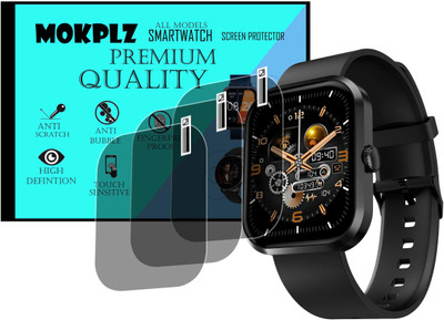 MOKPLZ Screen Guard for FIRE BOLTT PIONEER SMARTWATCH(Pack of 3)