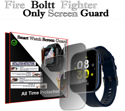 daffin Screen Guard for Fire Boltt Fighter(Pack of 3)