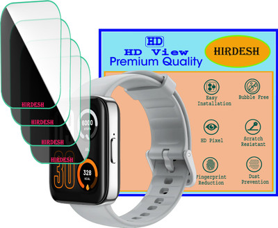 hirdesh Nano Glass for realme Watch 3 Pro(Pack of 4)