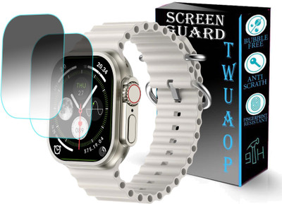 TWUAOP Screen Guard for PEBBLE ENIGMA SMARTWATCH(Pack of 2)