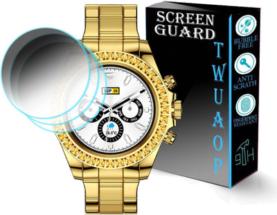 TWUAOP Screen Guard for FIRE BOLTT BLIZZARD ULTRA SMARTWATCH(Pack of 3)