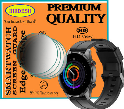 hirdesh Screen Guard for NoiseFit Evolve 2 Play(Pack of 4)