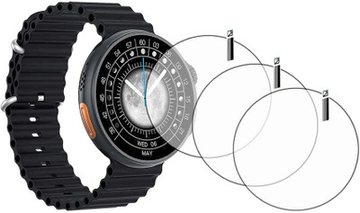 MOKPLZ Screen Guard for FIRE BOLTT ASTEROID SMARTWATCH(Pack of 3)