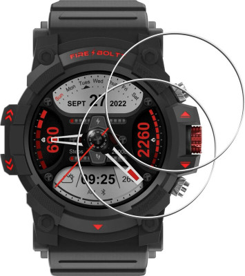 KANCHA Screen Guard for FIRE BOLTT EXPEDITION SMARTWATCH(Pack of 2)