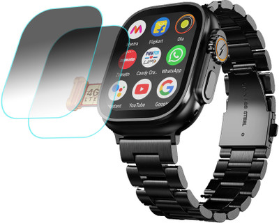 TWUAOP Screen Guard for FIRE BOLTT ORACLE SWITCH SMARTWATCH(Pack of 2)