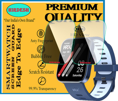 hirdesh Screen Guard for Noise X-Fit 2 (HRX Edition)(Pack of 2)