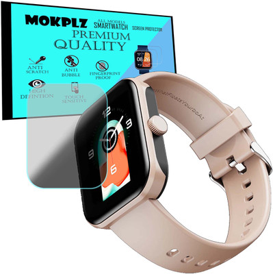 MOKPLZ Screen Guard for BOAT ULTIMA CALL MAX SMARTWATCH(Pack of 1)