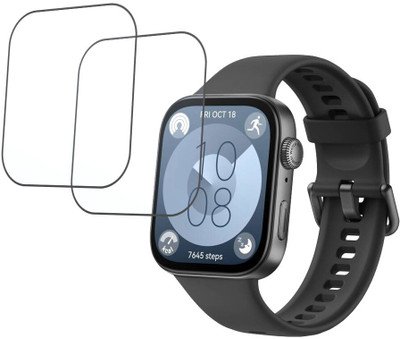 DVTECH Screen Guard for HUAWEI WATCH FIT 3 Crystal Clear(Pack of 2)