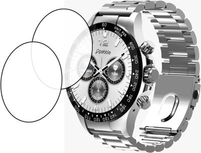 TWUAOP Screen Guard for PEBBLE ZENITH SMARTWATCH(Pack of 2)