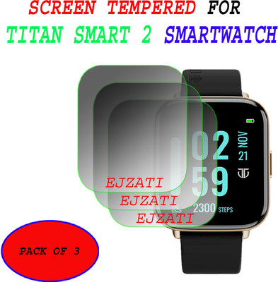 ejzatex Screen Guard for TITAN SMART 2 SMARTWATCH(Pack of 3)