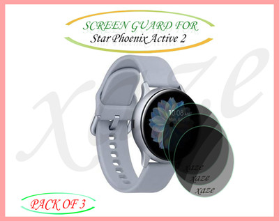 XAZE Screen Guard for Star Phoenix Active 2 Smartwatch(Pack of 2)
