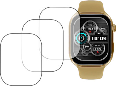 TWUAOP Screen Guard for FIRE BOLTT BRILLIA SMARTWATCH(Pack of 3)