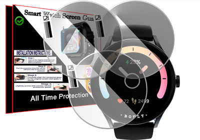 EZGER Screen Guard for Boult Rover Pro Smartwatch(Pack of 3)