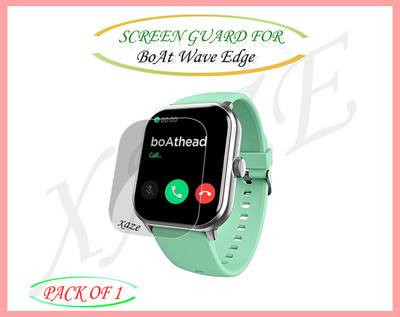 XAZE Screen Guard for BoAt Wave Edge Smartwatch(Pack of 1)