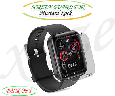 XAZE Screen Guard for Mustard Rock Smartwatch(Pack of 1)