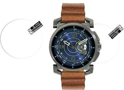 LIGHTWINGS Screen Guard for DIESEL ON TIME HYBRID SMART WATCH(Pack of 2)
