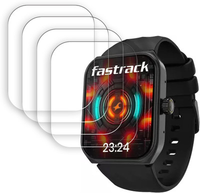 ARBAN Screen Guard for Fastrack Revoltt X2 1.91 inch Smartwatch Screen Protector | Anti-Scratch | Edge to Edge Full Coverage | 9H Hardness | Screen Guard(Pack of 4)