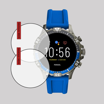 EJZATI Screen Guard for FOSSIL GEN 5 GARRETT HR SMARTWATCH, SCREEN GUARD(Pack of 2)