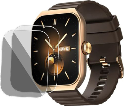 XAZE Screen Guard for Noise ColorFit Hexa Smartwatch(Pack of 2)