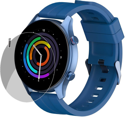 XAZE Screen Guard for NoiseFit Evolve 2 Play Smartwatch(Pack of 1)