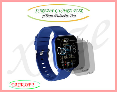 XAZE Screen Guard for pTron Pulsefit Pro Smartwatch(Pack of 3)