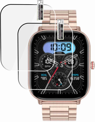 ICROMECK Screen Guard for FIRE BOLTT Starlight Smartwatch(Pack of 2)