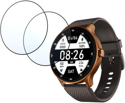 DVMART Screen Guard for (PO2) NoiseFit Curve Smartwatch(Pack of 2)
