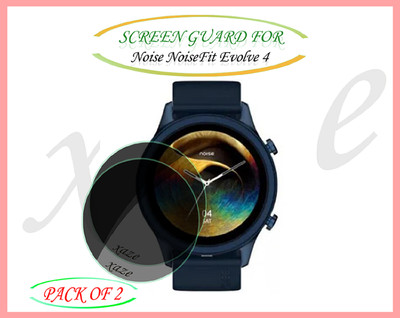 XAZE Screen Guard for Noise NoiseFit Evolve 4 Smartwatch(Pack of 2)
