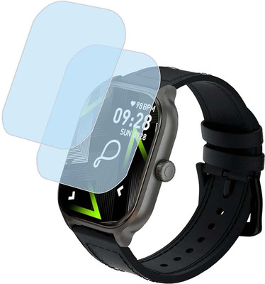 MOKPLZ Screen Guard for PEBBLE ULTRA LIFE SMARTWATCH(Pack of 2)