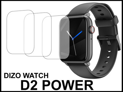 TWUAOP Screen Guard for DIZO WATCH D2 POWER(Pack of 3)