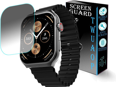 TWUAOP Screen Guard for BEATXP MARV ULTRA SMARTWATCH(Pack of 1)