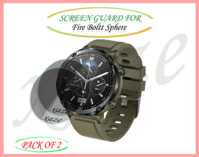 XAZE Screen Guard for Fire Boltt Sphere Smartwatch(Pack of 2)