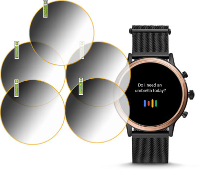 EJZATI Screen Guard for Fossil Gen 5 Smartwatch(Pack of 5)