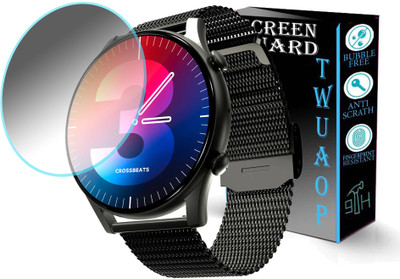 TWUAOP Screen Guard for CROSSBEATS APEX REGAL SMARTWATCH(Pack of 1)