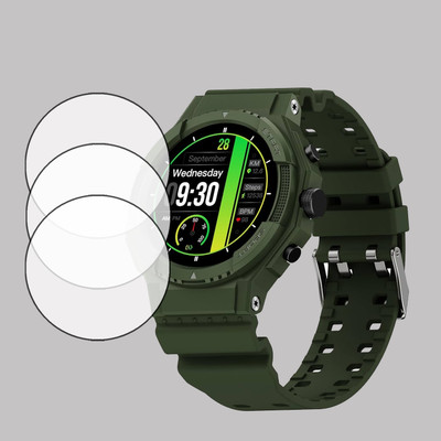 ejzatex Screen Guard for FIRE BOLTT QUEST SMARTWATCH, SCREEN GUARD(Pack of 3)