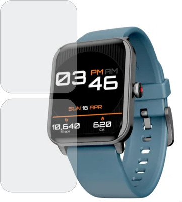 CUBES Screen Guard for boAt Wave Fury, 1.83 inch HD Display Smartwatch | Crack proof | Touch Sensitive | Unbreakable | Ultra Thin | Edge To Edge TPU Film(Pack of 2)