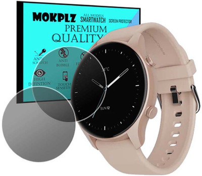 MOKPLZ Screen Guard for BOAT LUNAR CONNECT PLUS SMARTWATCH(Pack of 2)