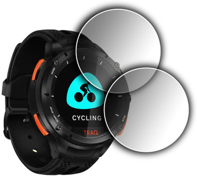 YCHROZE Screen Guard for Titan TRAQ Cardio1.34(Pack of 2)