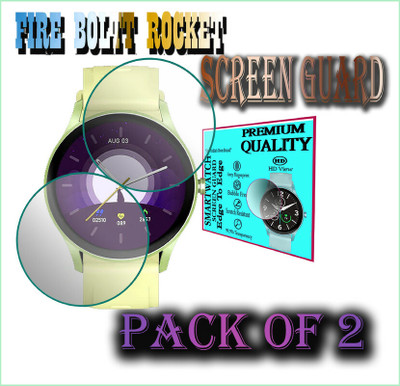 daffin Screen Guard for Fire-Bolt Rocket(Pack of 2)