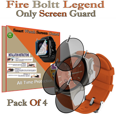 daffin Screen Guard for Fire Boltt Legend(Pack of 4)