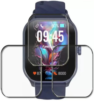DOWRVIN Screen Guard for FASTRACK REVOLTT FS1 SMART WATCH ( PACK OF 3)(Pack of 3)