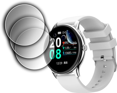 EJZATI Screen Guard for FIRE BOLTT HURRICANE PRO SMARTWATCH SCREEN GUARD(Pack of 3)